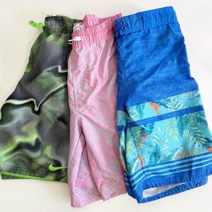 Nike Departed West Arizona Kids Colorful Swim Shorts Lot Size Medium